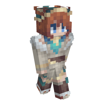 Hair Brown Minecraft Skin