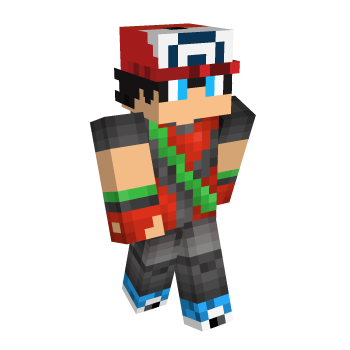 Teenager Gamer Minecraft Skin