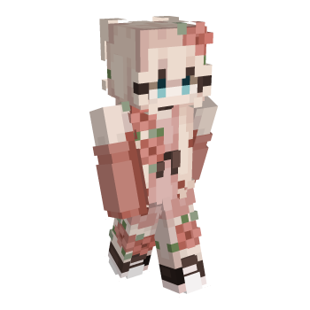 Red Fanskin Minecraft Skin