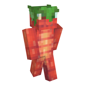 Fruit Strawberry Minecraft Skin