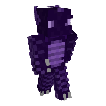 Dragon Purple Minecraft Skin