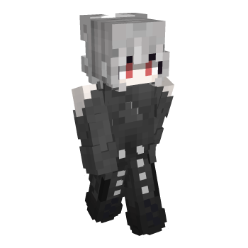 Gray Hair White Skin Minecraft Skin
