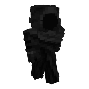 Black Dark Minecraft Skin