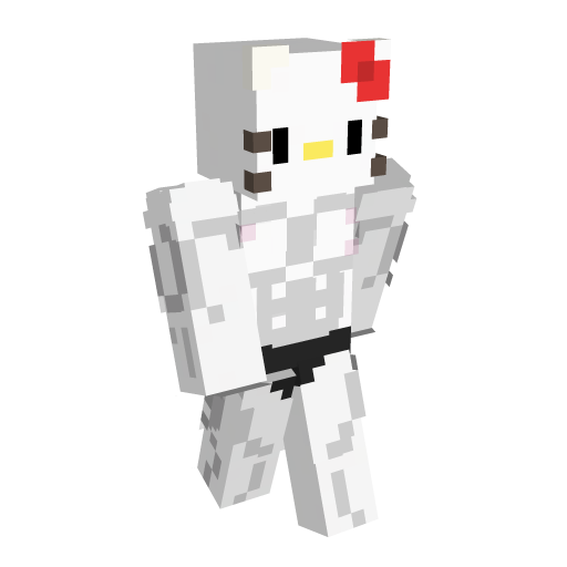 Hello Kitty Buff Minecraft Skin - Laby