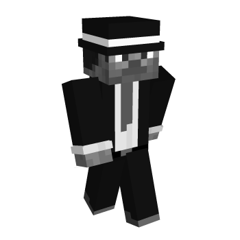 Black Mask Minecraft Skin