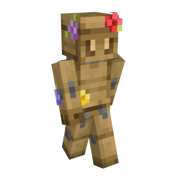 Wood Golem Minecraft Skin