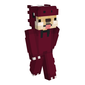 Cute Dog Minecraft Skin
