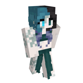 NonBinary Corruption Minecraft Skin