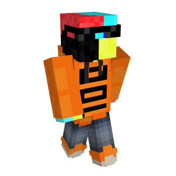Redstone Enderman Minecraft Skin