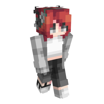 Red Hair Short Hair Minecraft Skin