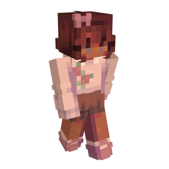 Skirt Girl Minecraft Skin
