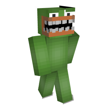 Pepe Cursed Minecraft Skin