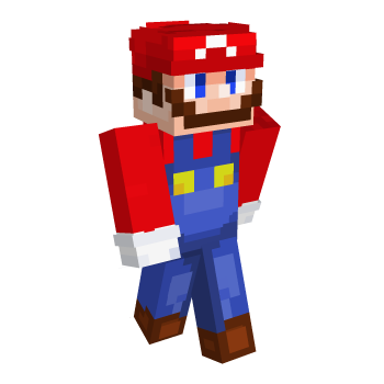 Mario Minecraft Skin