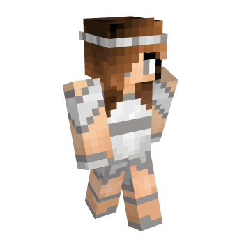 Cute White Minecraft Skin