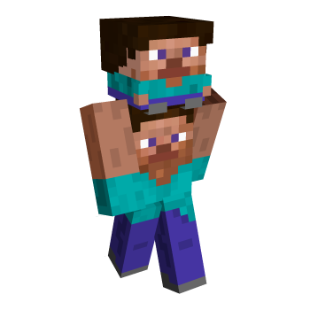Male Hair Brown Minecraft Skin