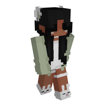 Black Girl Female Minecraft Skin