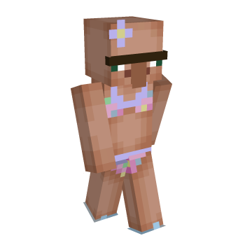 Villager Flower Minecraft Skin