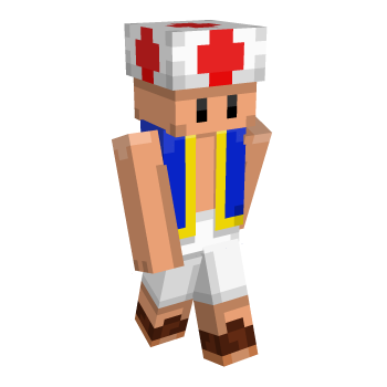 Super Toad Minecraft Skin | Laby