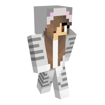 Kitty Girl Cute Minecraft Skin