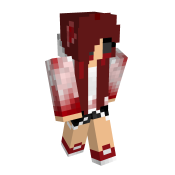 Red Cute Minecraft Skin