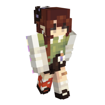 Hair Brown Minecraft Skin