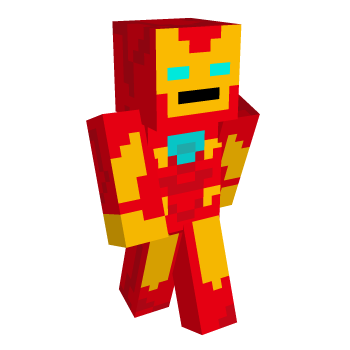 Iron Man Tony Stark Minecraft Skin