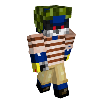 Sonic Stripes Minecraft Skin