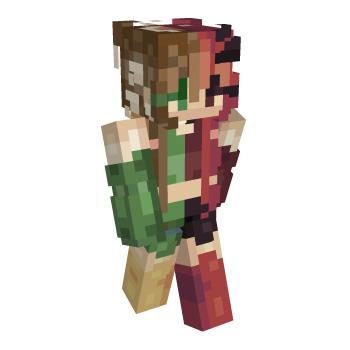 Nature Green Eyes Minecraft Skin