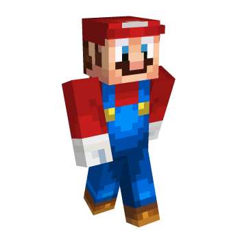 Mario Minecraft Skin