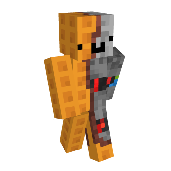 Waffle Cyborg Minecraft Skin