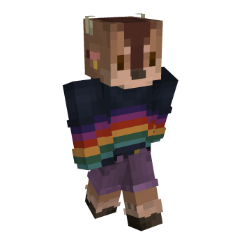 Horns Ear Pins Minecraft Skin