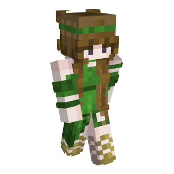 Synarra Jungle Girl Minecraft Skin