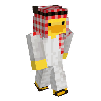 Checkered Duck Minecraft Skin