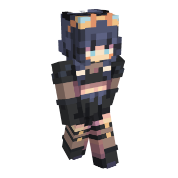 Gold Girl Minecraft Skin