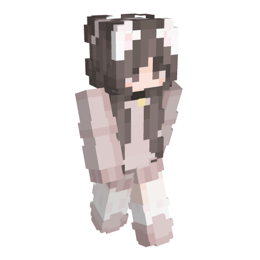 Brown Hair Cute Minecraft Skin | Laby