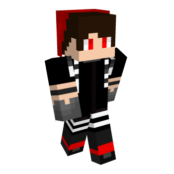Red Beanie Minecraft Skin