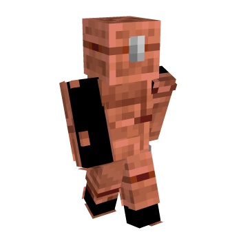 Metal Chest Minecraft Skin