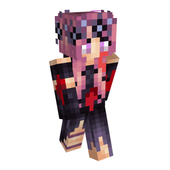 Bloody Witch Minecraft Skin