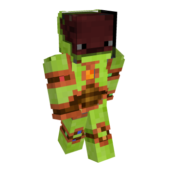Strider Astronaut Minecraft Skin