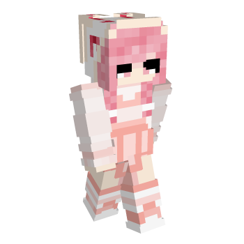 Pink Pastel Minecraft Skin