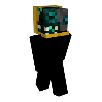 Toy Deep Dark Inspired Minecraft Skin