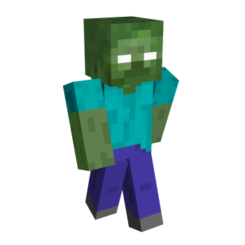 Zombie Herobrine Minecraft Skin