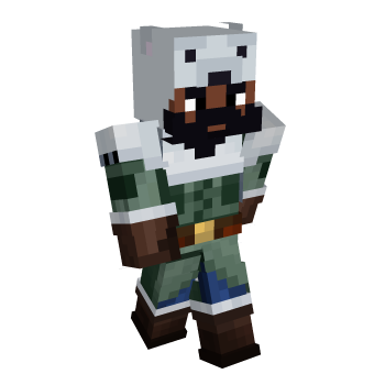 Hunter Polar Bear Minecraft Skin