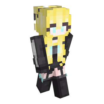 Blue Eyes Cute Minecraft Skin
