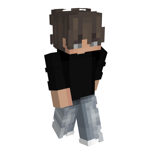 Boy Black Minecraft Skin - Laby