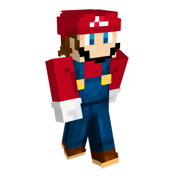 Mario Minecraft Skin