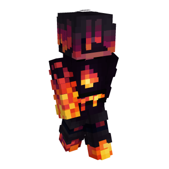 Flame Minecraft Skin