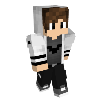 Boy Gray Minecraft Skin