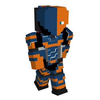 Deathstroke Mercenary Minecraft Skin