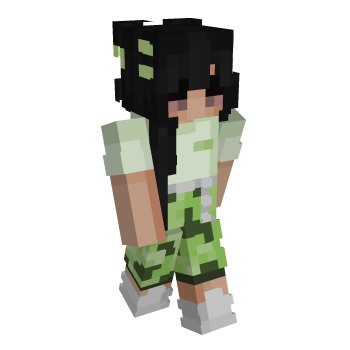 Trendy Cute Minecraft Skin